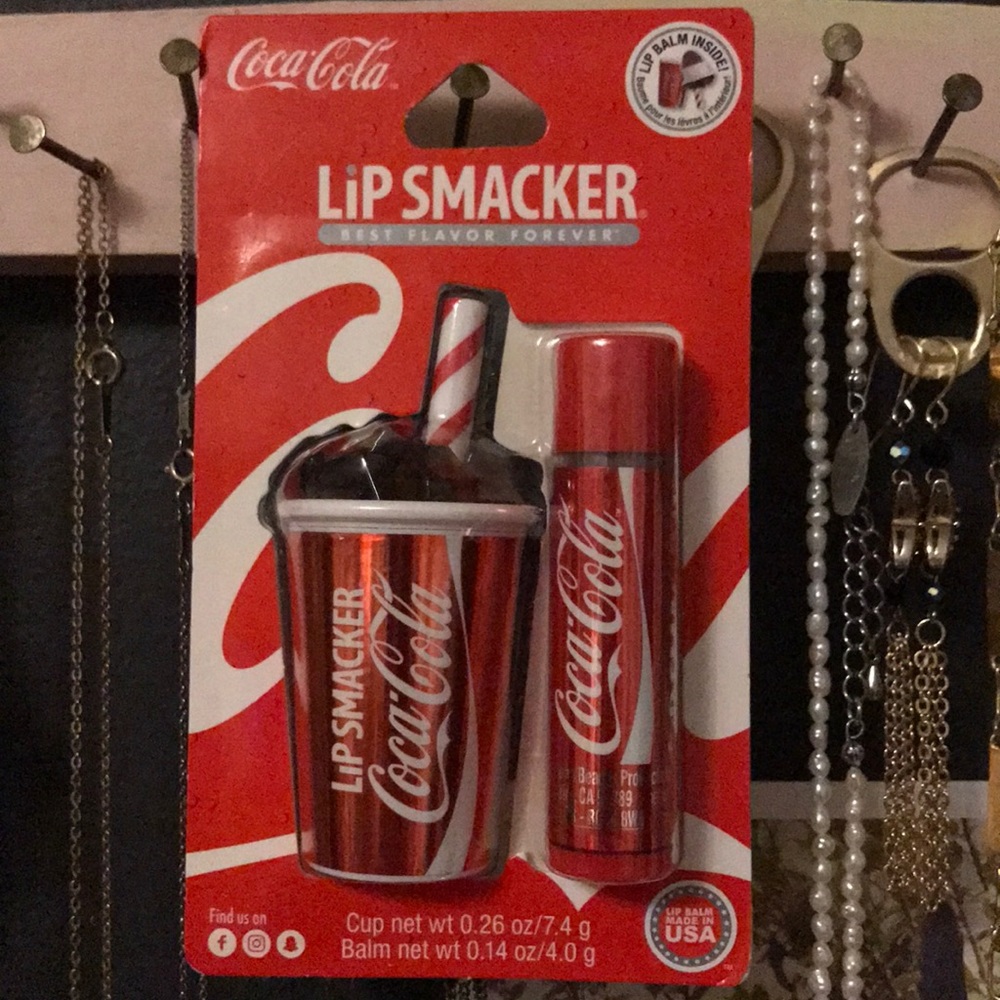 NWT Coke lip smacker!